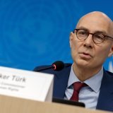 Le haut commissaire de l'ONU aux droits de l'homme Volker Türk dénonce les atrocités perpétrées par les militaires au pouvoir en Birmanie (archives). KEYSTONE/SALVATORE DI NOLFI